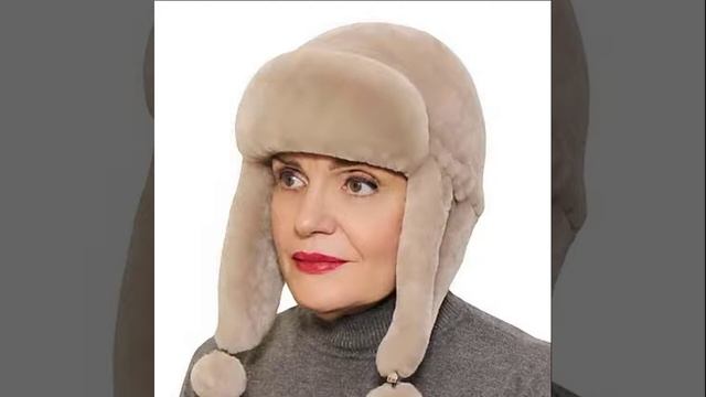 Зимние шапки для женщин за 50
