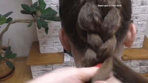 Коса Квадратная. Причёска в школу. Видео-урок. Быстро и просто.