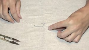 Как закрепить второй крючок на леске.