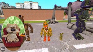 ГОВОРЯЩИЙ БЕН ВЫБИРАЕТ КОШМАРНЫХ АНИМАТРОНИКОВ В ГАРРИС МОД! FNAF 9 SECURITY BREACH В Garry`s Mod!