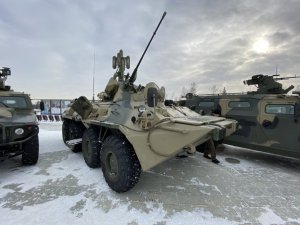 БТР 82А Армии России внутри