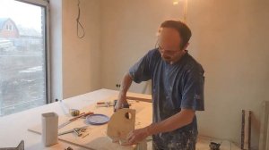 Для чего нужна лопата при поклейке стеклообоев