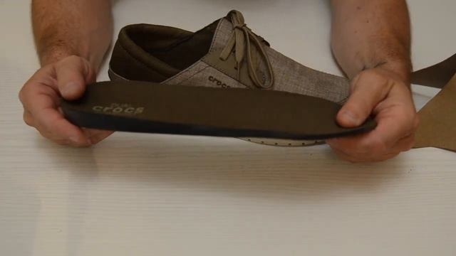 Обзор 9. CROCS Men's Santa Cruz Playa Lace-Up смотреть онлайн