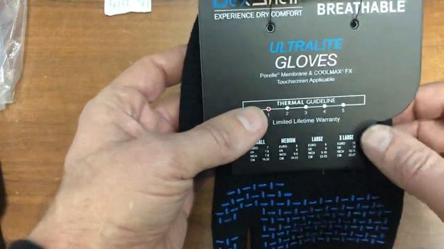 Перчатки водонепроницаемые DexShell Ultralight Gloves DG368TS-HTB - Обзор и распаковка