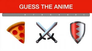 ANIME Emoji Quiz (Guess The Anime 2021) Ultimate Anime Quiz