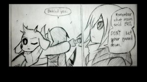 Undertale AU Dub: Epic!Shift: Asriel VS Chara