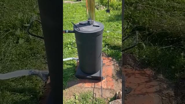 Обогрев бассейна своими руками. Видео от клиента. смотреть онлайн