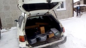 Хонда партнер с газовыми упорами багажника от хюндай тюксон