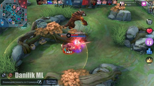 ВОТ ЭТО КАМБЭК ОТ ЛИСУНСИНА ▶ Мобайл легенд ● Mobile legends смотреть онлайн