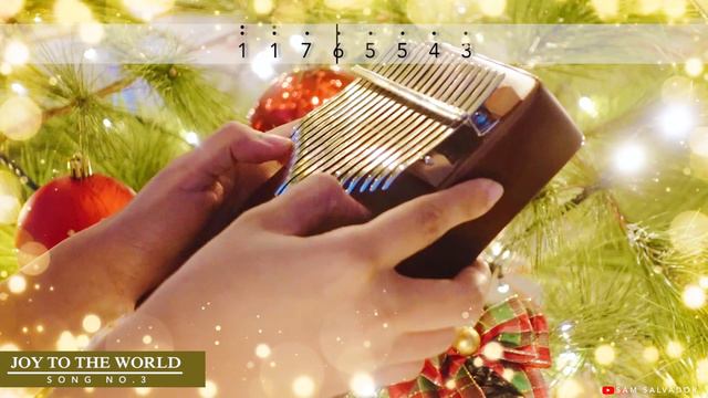 5 Easy Beginner Kalimba Christmas Songs Tutorial with Tabs