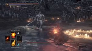 DARK SOULS 3 Чемпион Гундир против Пироманта