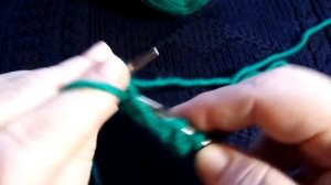 Классическая изнаночная петля