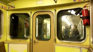 поездка в именном поезде "Читающая Москва" по Каховской линии 01.01.2016