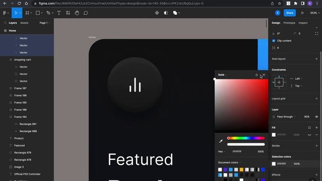 UI Design Tutorial.. Full ecommerce design.. смотреть онлайн