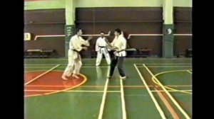 Вин чун против карате. Учебный спарринг. 93 год.