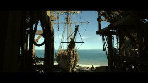 Спуск корабля на воду. Пираты Карибского моря: Мертвецы не рассказывают сказки