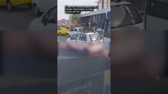 В Бухаре привязали барана к крыше Matiz и катались с ним по городу #узбекистан #matiz #баран