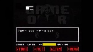 [Undertale: Determination] W.D Gaster Fight