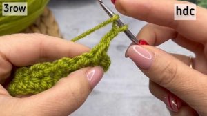 ?Проще ещё не было. Отличный плотный узор крючком, всего 2 ряда. Вязание крючком для начинающих.