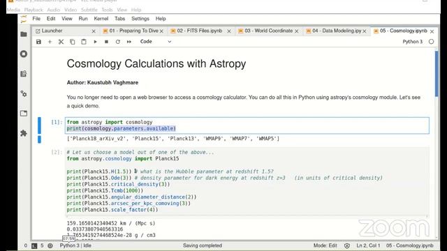 Zoom 11: Astropy - The Pythonista Astronomer's Toolkit-1