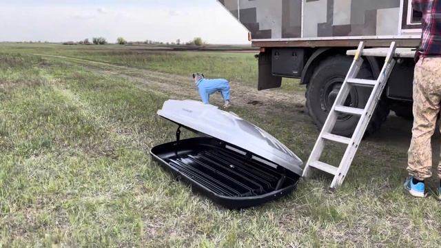 Места много не бывает! Ставим кофр на крышу ГАЗ «Садко Next»