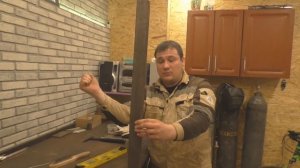 Как просто сварить, удлинить, профильный столб для забора. Самый простой вариант!