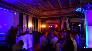 Световое оформление зала в ресторане Серебряный Век