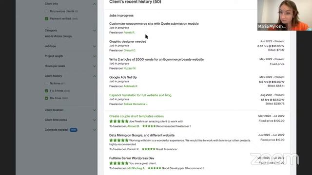 Как правильно отправлять заявки на Upwork смотреть онлайн