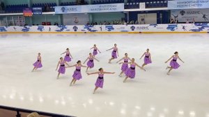 Квик Степ — ПП, 1 спорт. разр. (ВС «Кубок МАВИС» по синхронному катанию, 25.II.23)