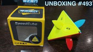 Unboxing №493 Кловер Пираминкс I QiYi Clover Pyraminx Color