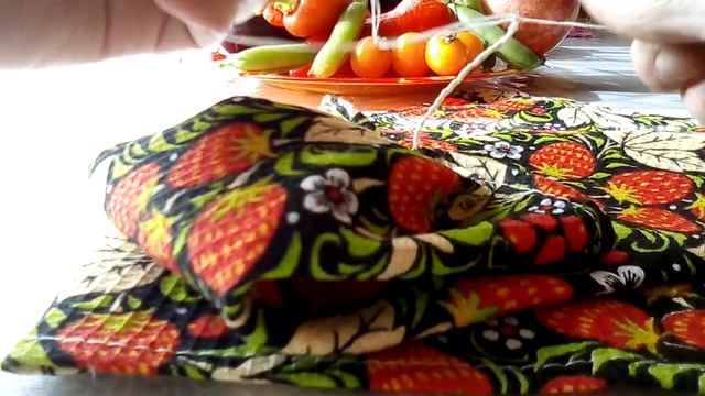 Вешалка на полотенце.Мастер - класс.