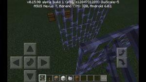 Как сделать клетку  в Minecraft PE