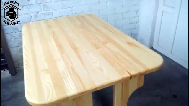 Деревянный обеденный (кухонный) стол смотреть онлайн