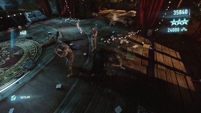 BATMAN - ARKHAM KNIGHT _ SHARK BAIT COMBAT CHALLENGE - 1st BATMAN