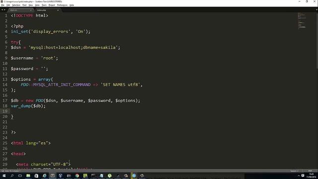 Cómo usar la clase PDO de PHP - Vídeo número 3 смотреть онлайн
