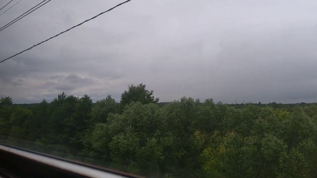 От платформы Дубцы до станции Чудово на электропоезде ЭД4М-0422 сообщением "Малая Вишера - СПб" смотреть онлайн