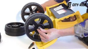 Как собрать детский квадроцикл ТМ CITY-RIDE, серия CR056