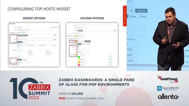 Zabbix dashboards: A single pane of glass for MSP environments by Karlis Salins / Zabbix Summit 202 смотреть онлайн
