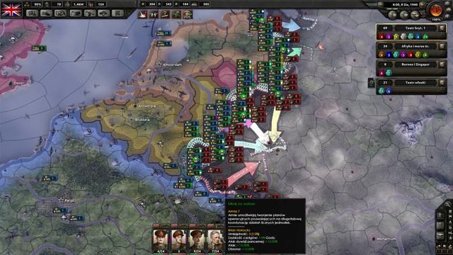 Zagrajmy w Hearts of Iron 4 (PL). cz.24 - tracimy Węgry oraz niepokoje w Japonii. смотреть онлайн