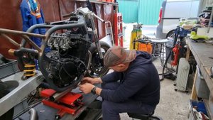 Modifying a custom exhaust - Suzuki Bandit Cafe Racer - ASBO Project