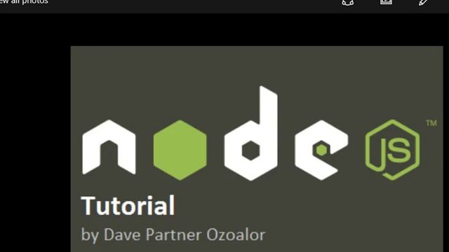 Nodejs Tutorial for beginners - 1 - Introduction to node js for beginners