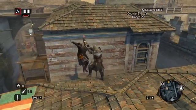He's definitely gonna feel that in the morning..#assassinscreed #ubisoftgames #ezioauditore