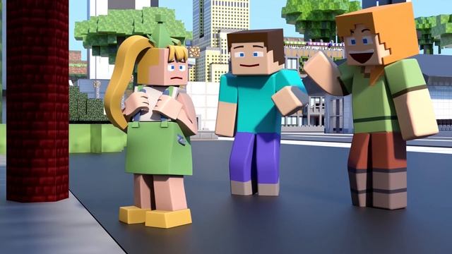 Monster School: Bad Baby and Poor Parents ♪ Minecraft Music Animation смотреть онлайн