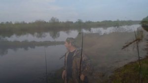 Рыбалка на фидер на притоке реки Ветлуга