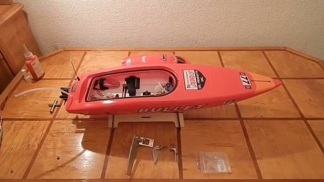 Тюнинг катера Joysway Bullet