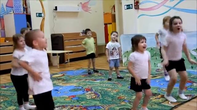 Танцуют все. Частный детский сад "В гостях у Солнышка" г. Новосибирск смотреть онлайн