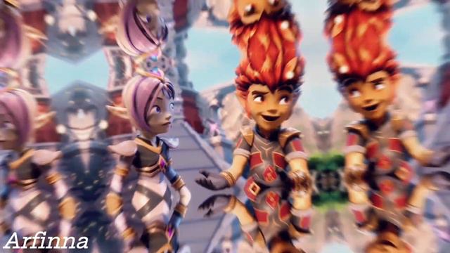 Клип {Gormiti} [Гормити] Рифф и Аоки "Ближе" (Заказ) смотреть онлайн