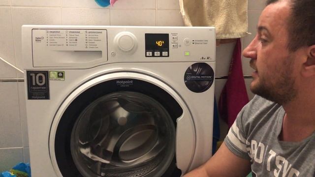 Лайфхак по технике. Стиральная машина узкая Hotpoint Ariston RSM 601 W