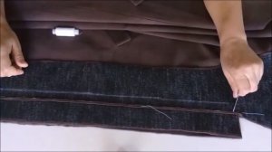 Пальто. Часть9.  Супатная застежка.