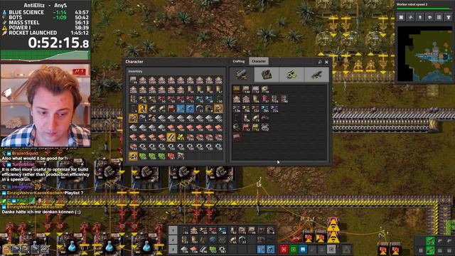 Factorio "Any%" Speedrun in 1:44:09 by AntiElitz [Former v1.0 World Record] смотреть онлайн